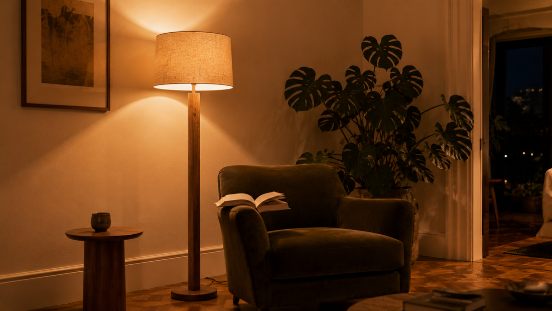 Como Iluminar a Sala de Estar: O Guia Definitivo para Criar Camadas de Luz com Materiais Naturais