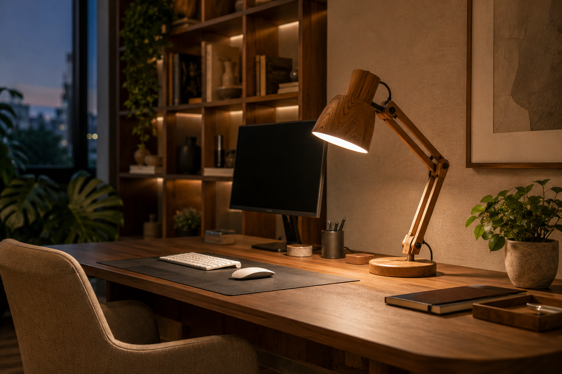 Iluminação para Home Office: Como Criar um Ambiente que Aumenta a Concentração