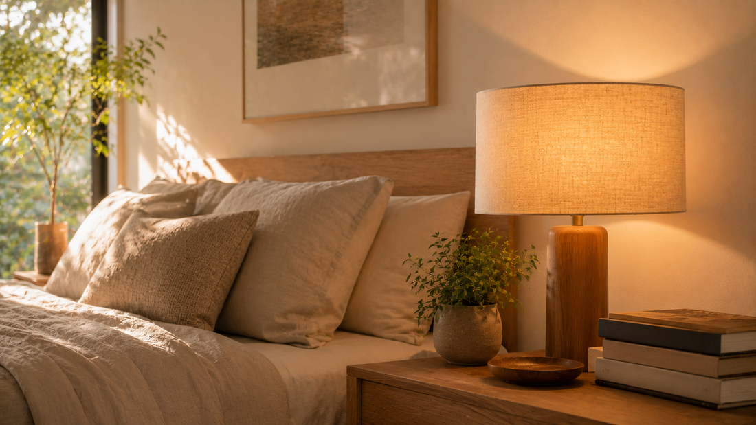 Iluminação para Quarto de Casal: Por Que Você Está Fazendo Errado e Como Corrigir com Materiais Naturais