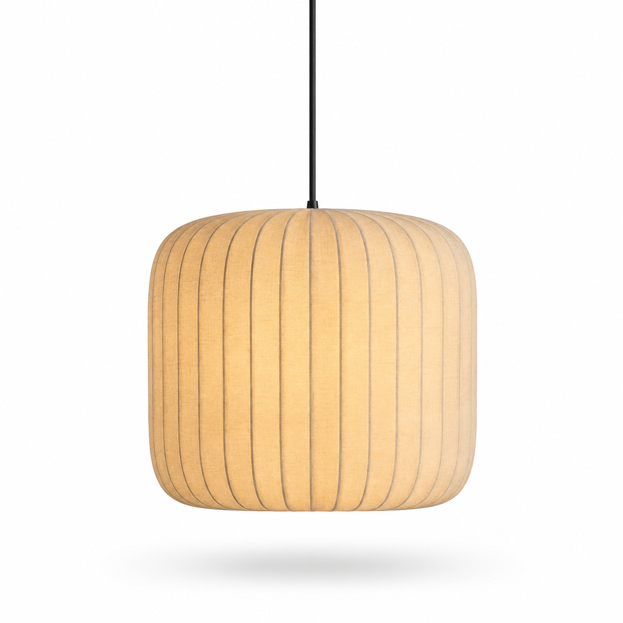 Pendente de Seda Wabi-Sabi Japonês para Sala, Quarto e Loft