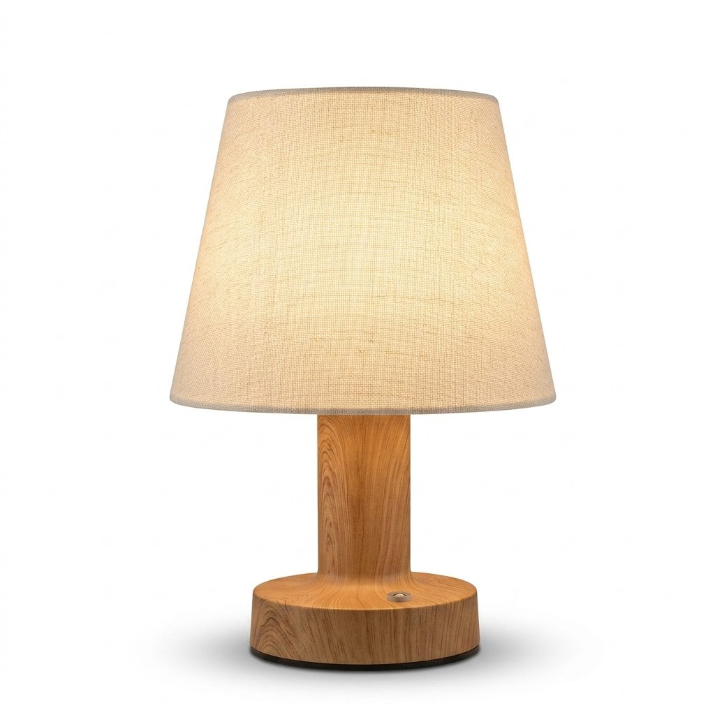 Luminaria de Mesa Avdiara - Acabamento Natural - escritorio escultural