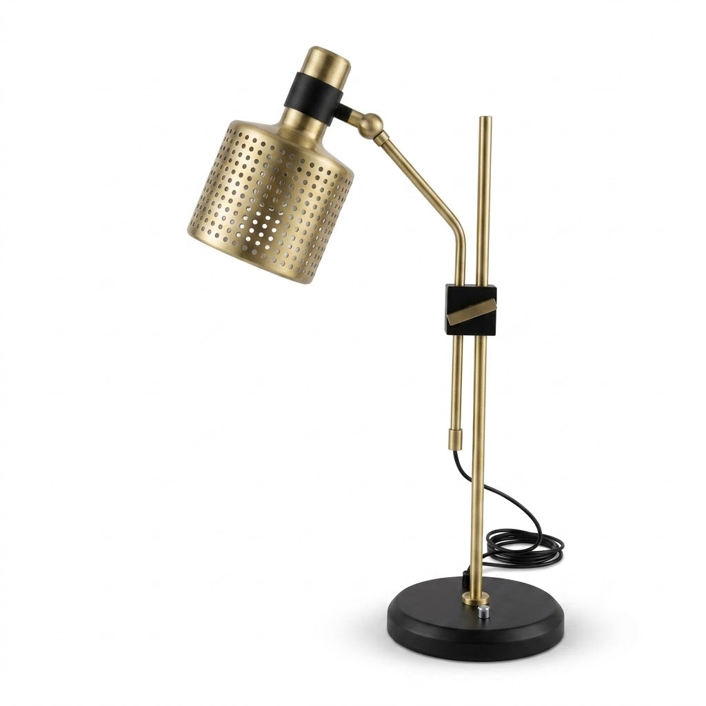 Luminária de Mesa Pós-Moderna Metálica Designer – Sala e Quarto