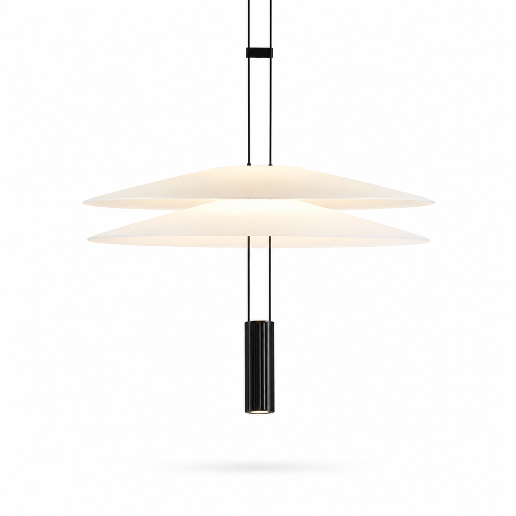 Lustre Circular Minimalista Moderno para Sala de Estar e Bar