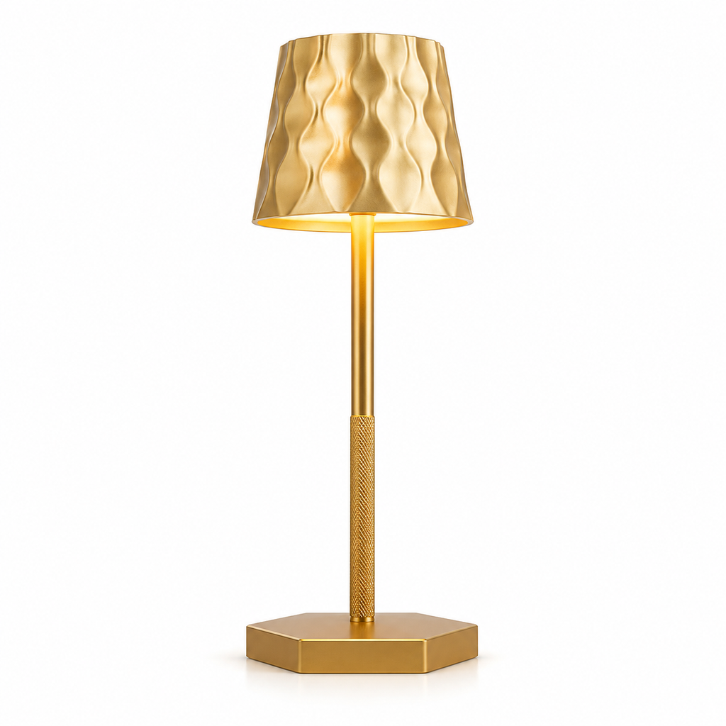 Luminaria de Mesa Avloena - Acabamento Natural - cabeceira organico moderno