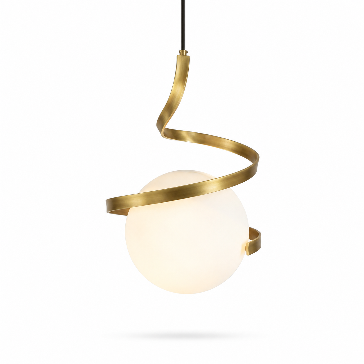 Pendente de Vidro LED Moderno — Para Mesa de Jantar, Quarto e Cozinha