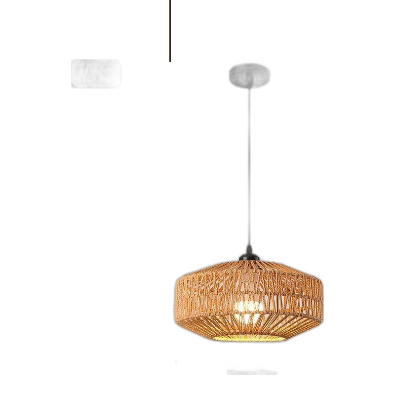Pendente Eltaara - Rattan Natural - ilha de cozinha japandi