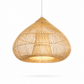 Pendente Cúpula em Rattan Trançado Natural