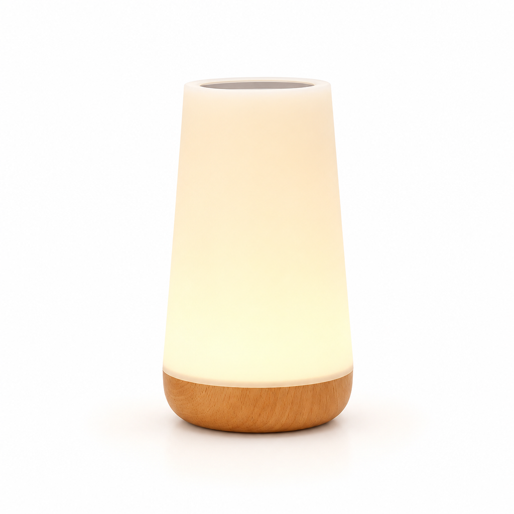 Luminária Noturna Recarregável 13 Cores Touch Bebê Portátil