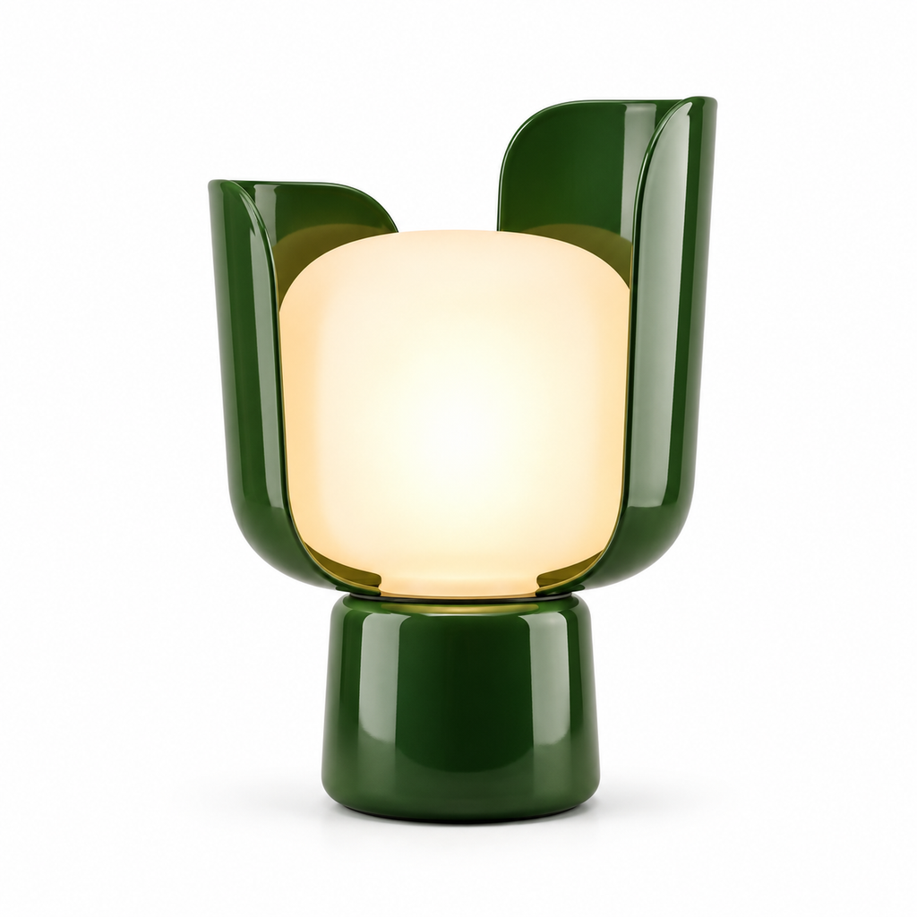 Luminária de Mesa Pétalas Girátórias Italiana – Sala, Quarto e Decoração