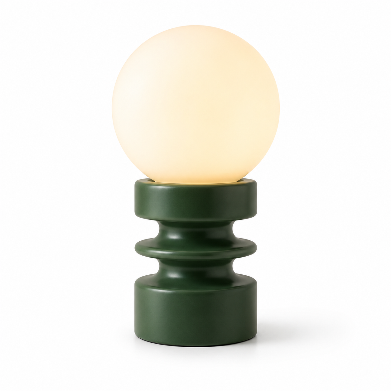 Luminária de Mesa Madeira e Vidro Retrô – Atmosfera Aconchegante para Quarto