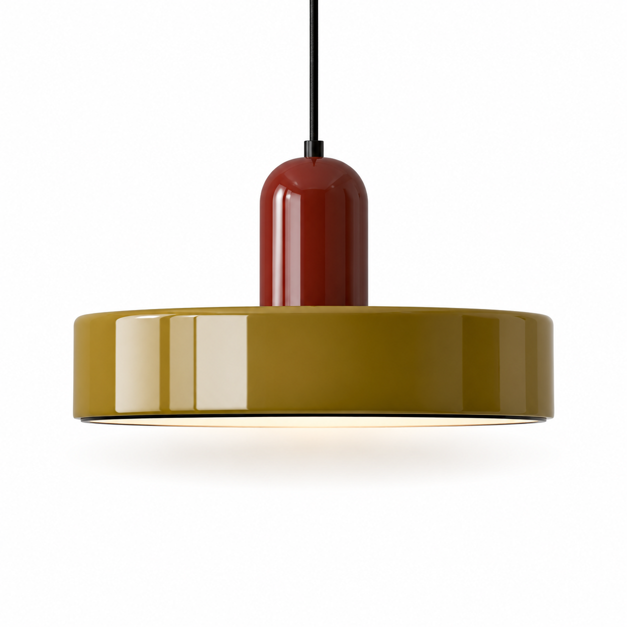 Pendente de Vidro Decorativo para Sala, Cozinha, Ilha e Quarto