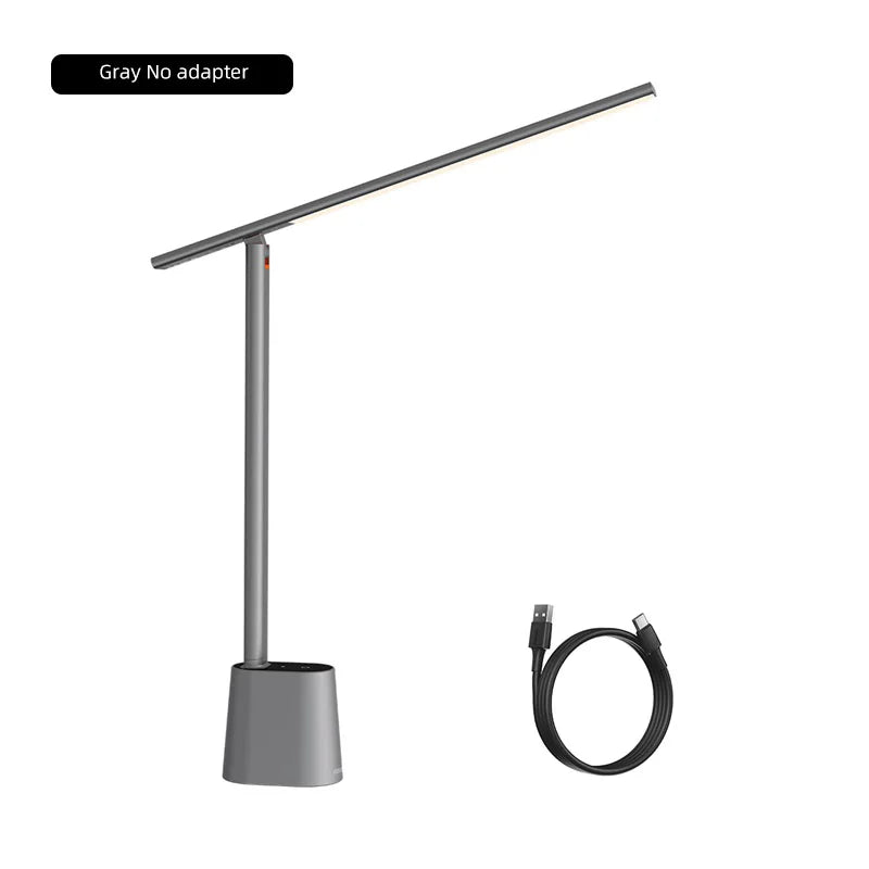 Luminária de Mesa LED Dobrável Brilho Adaptativo e Proteção Ocular