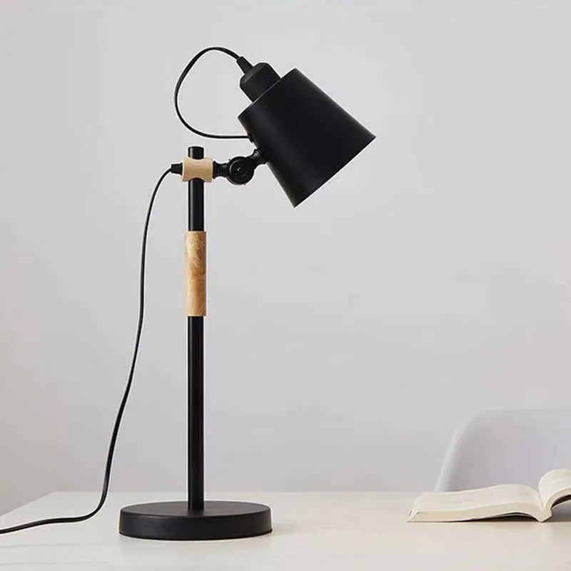 Luminária de Mesa LED Regulável E27 – Estudo, Escritório e Quarto