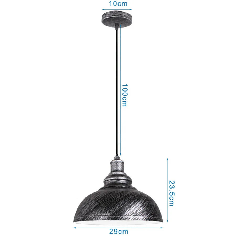 Pendente Elsiora - Metal Escovado - hall atemporal