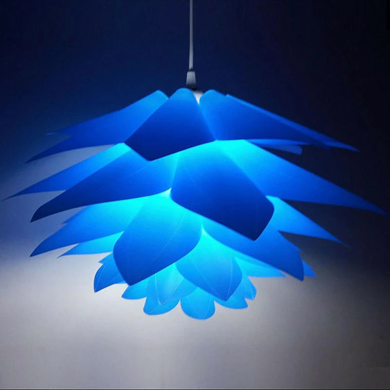Cúpula Pendente Lótus DIY 50cm