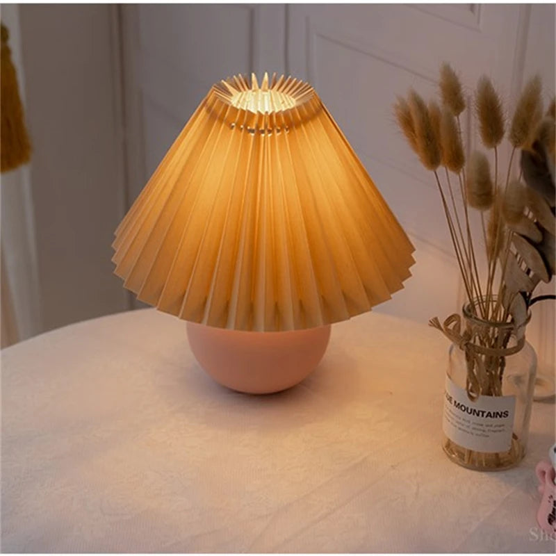 Luminária Cerâmica Nórdica LED Mesa Quarto Sala Moderna