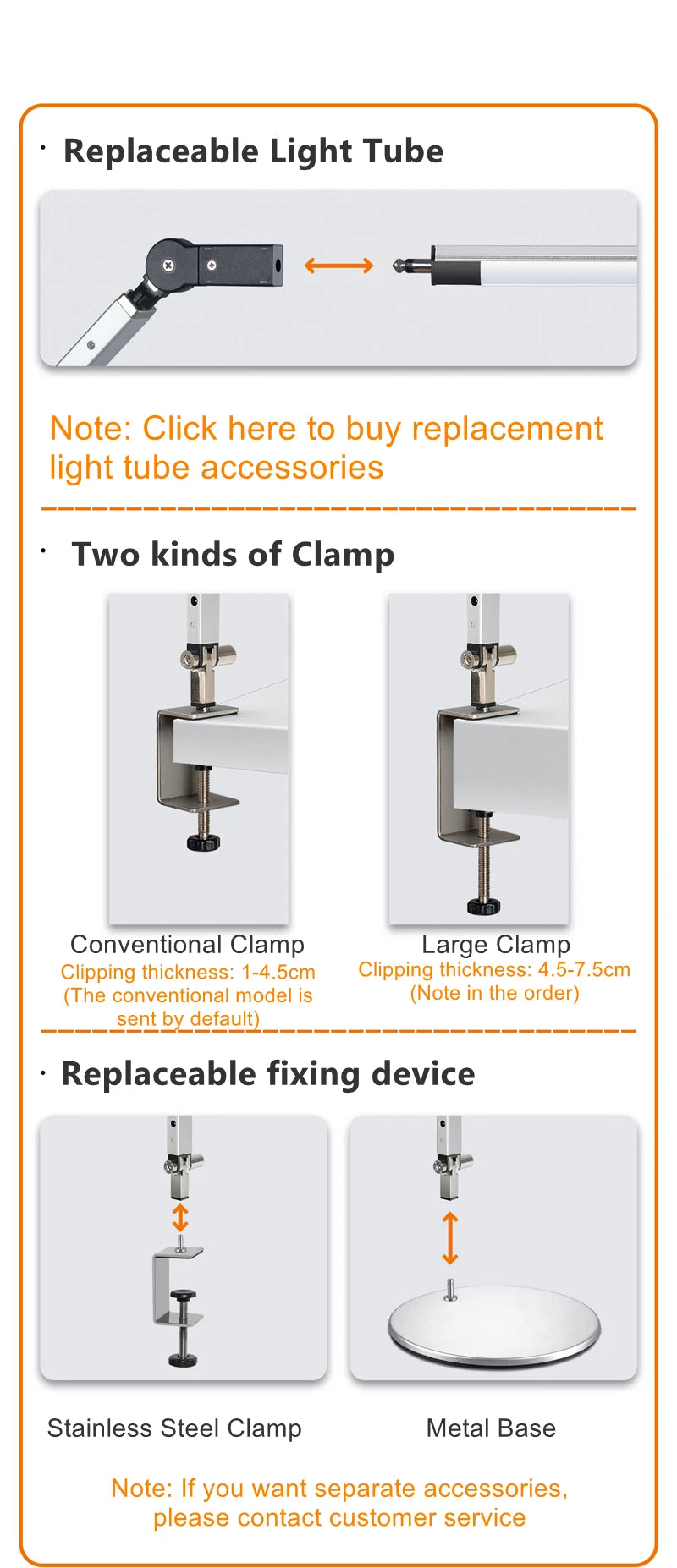 Luminária de Mesa 8W Braço Articulado com Dimmer LED – Proteção Ocular