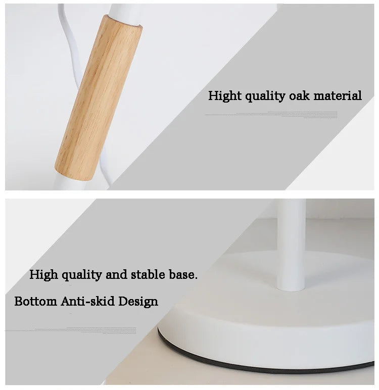 Luminária de Mesa LED Regulável E27 – Estudo, Escritório e Quarto
