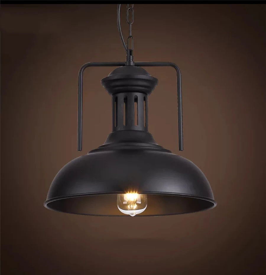 Pendente Elcaina - Metal Escovado - bancada gourmet atemporal