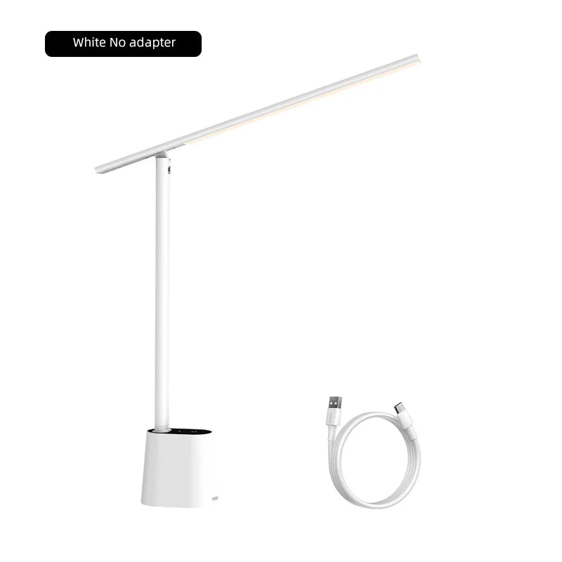 Luminária de Mesa LED Dobrável Brilho Adaptativo e Proteção Ocular