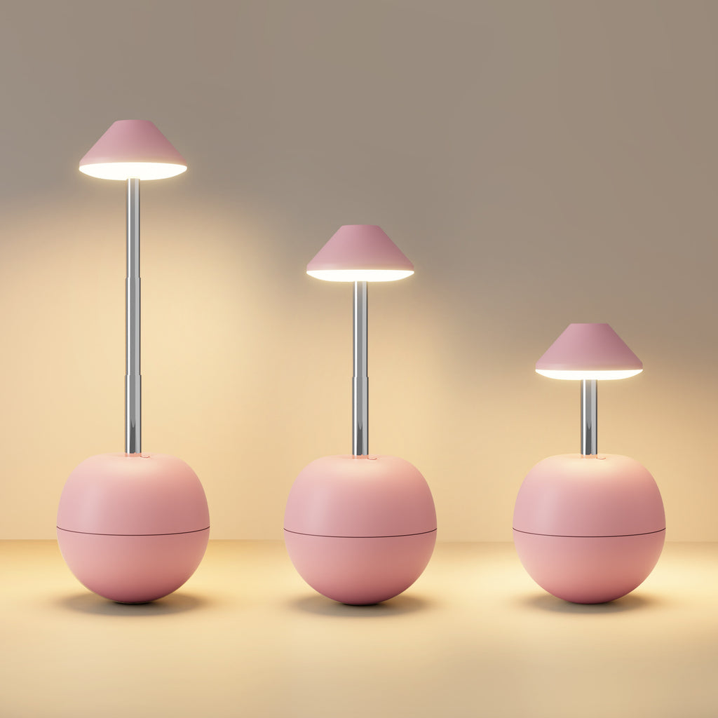 Luminária de Mesa LED Recarregável Decorativa com Controle Remoto