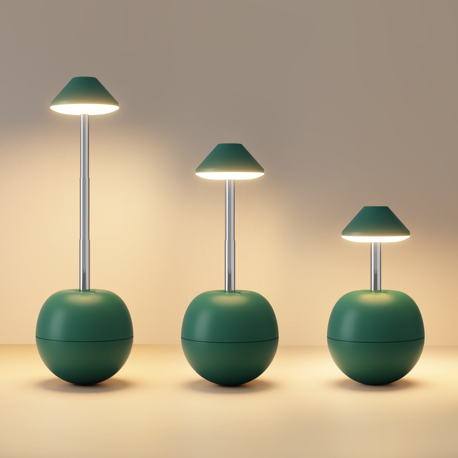 Luminária de Mesa LED Recarregável Decorativa com Controle Remoto