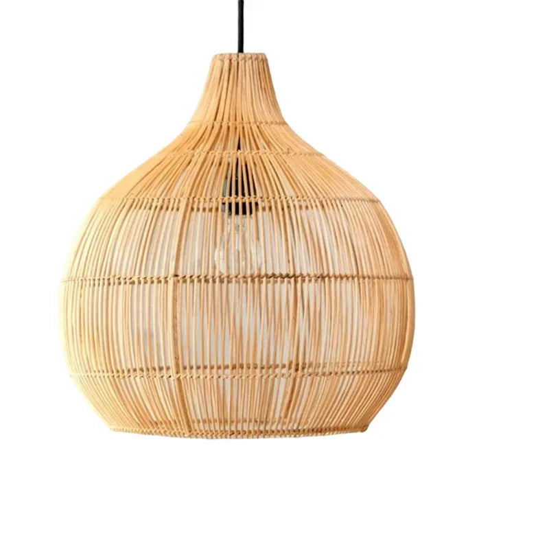 Pendente Ellea - Rattan Natural - hall boho natural