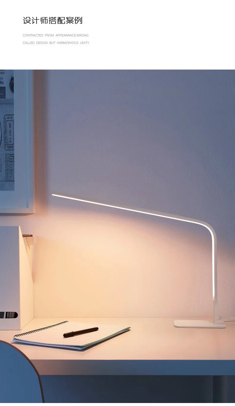 Mini Luminária de Mesa LED USB Recarregável Dobrável – Proteção Ocular