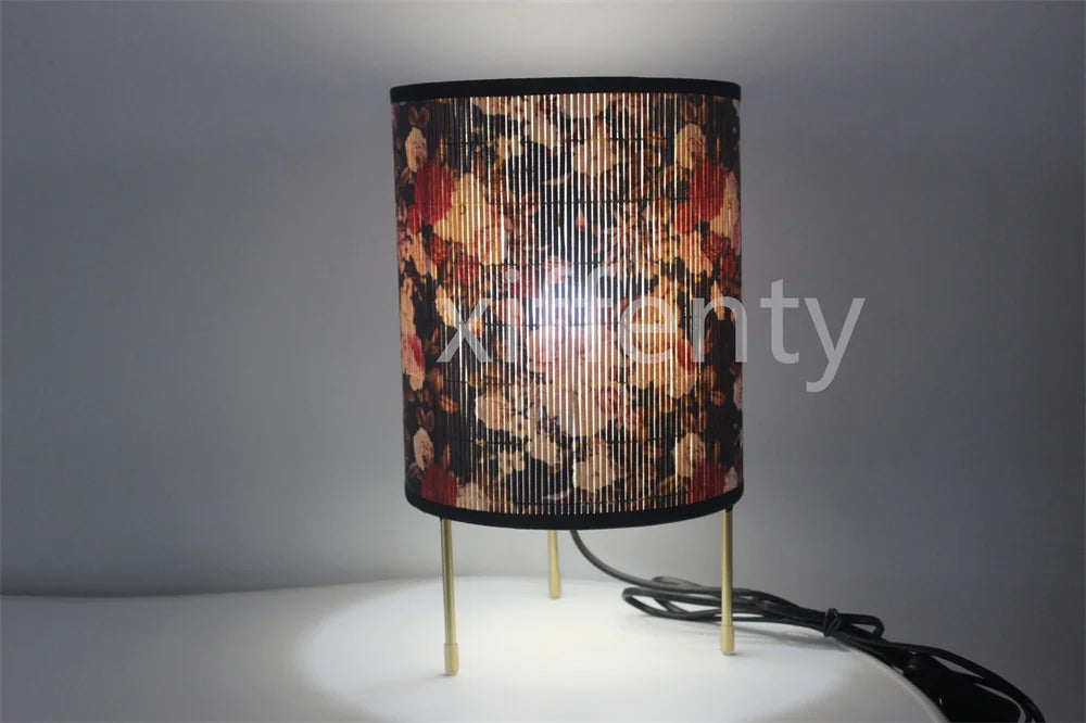 Luminária Rattan Artesanal Nórdica Cabeceira