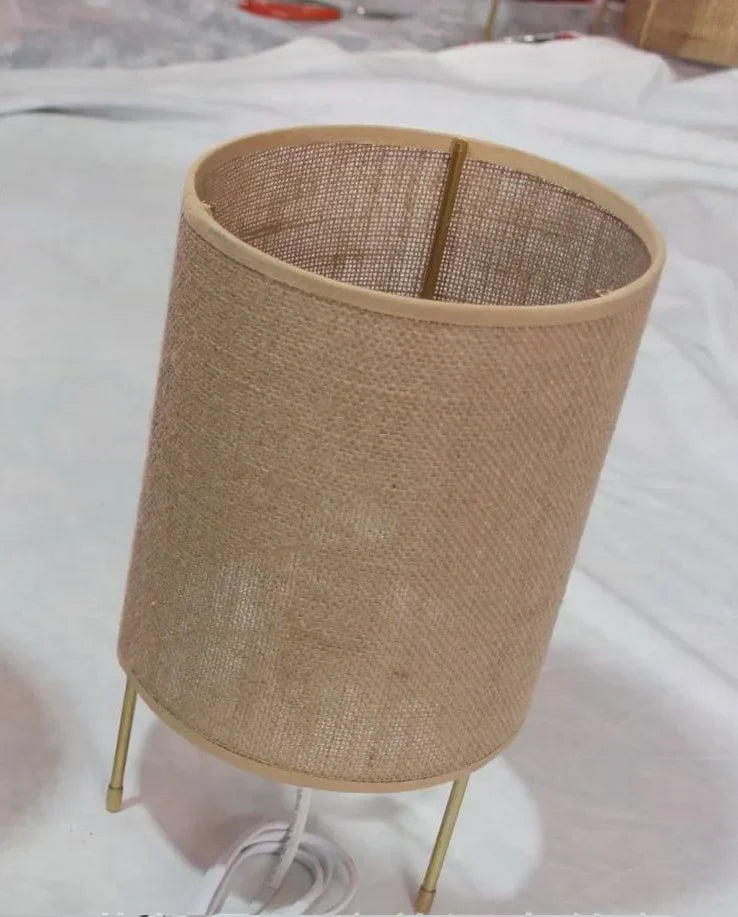 Luminaria de Mesa Avleena - Rattan Natural - cabeceira boho natural