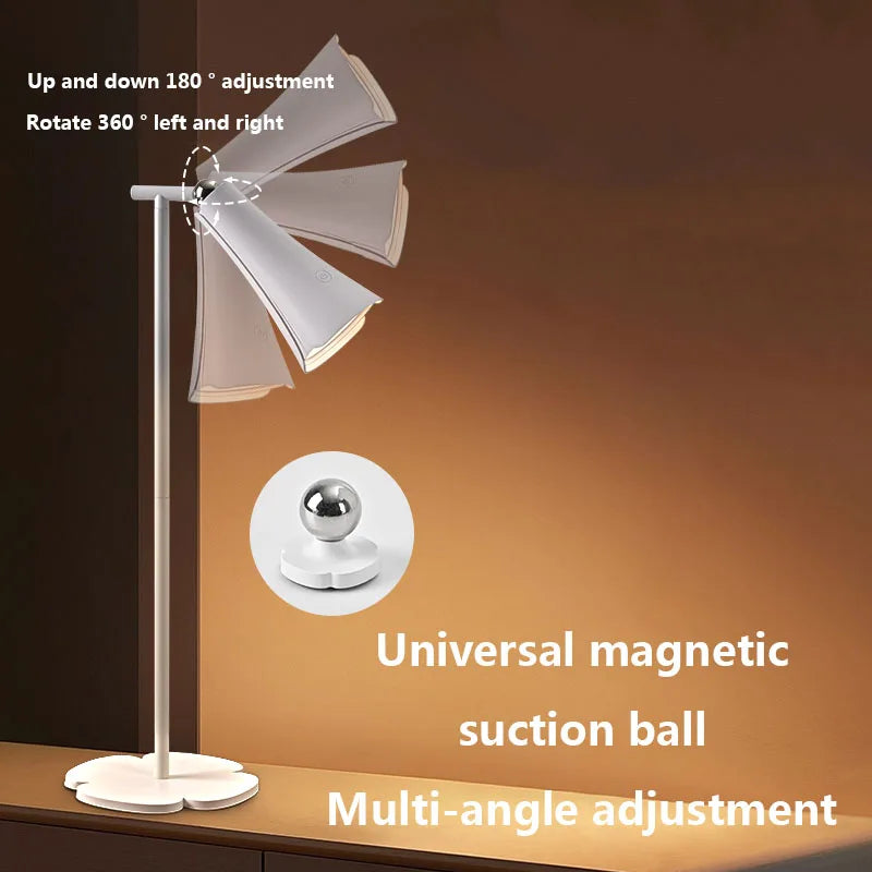Luminária de Mesa Multifuncional USB Proteção Ocular – Leitura e Escritório