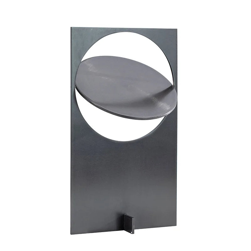 Luminaria de Mesa Armie - Acabamento Natural - home office escultural