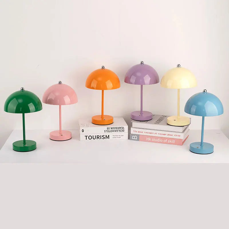 Luminária de Mesa Cogumelo Nórdica Ambient Cabeceira
