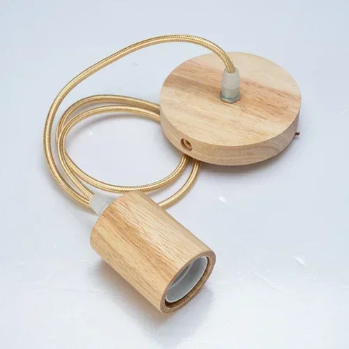 Pendente Eltaira - Madeira Nogueira - bancada gourmet organico moderno