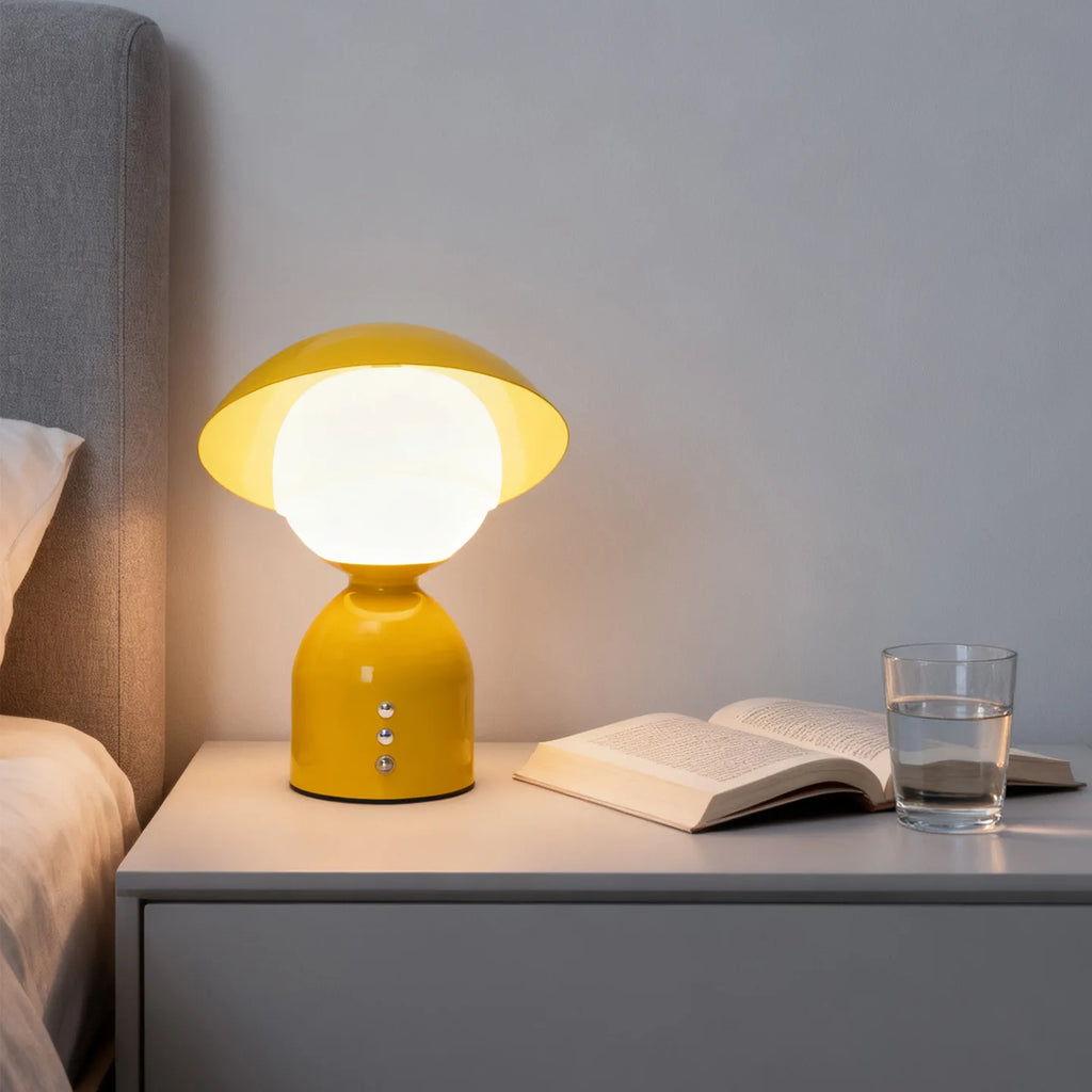 Luminárias de Mesa 2026 Modern Night Light Atmosphere Lamp with Touch Dimming and Charging Function Desk Lamp