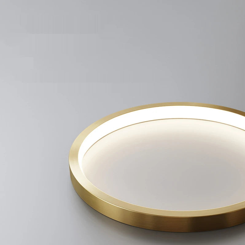 Pendente LED Circular — Luminária para Quarto