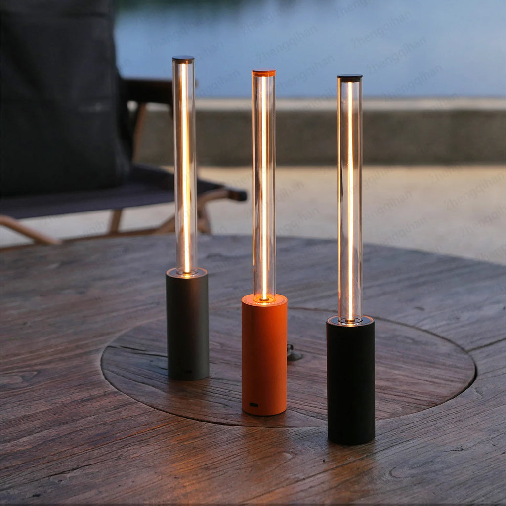 Luminária de Mesa Recarregável Touch Sem Fio LED – Restaurante e Bar