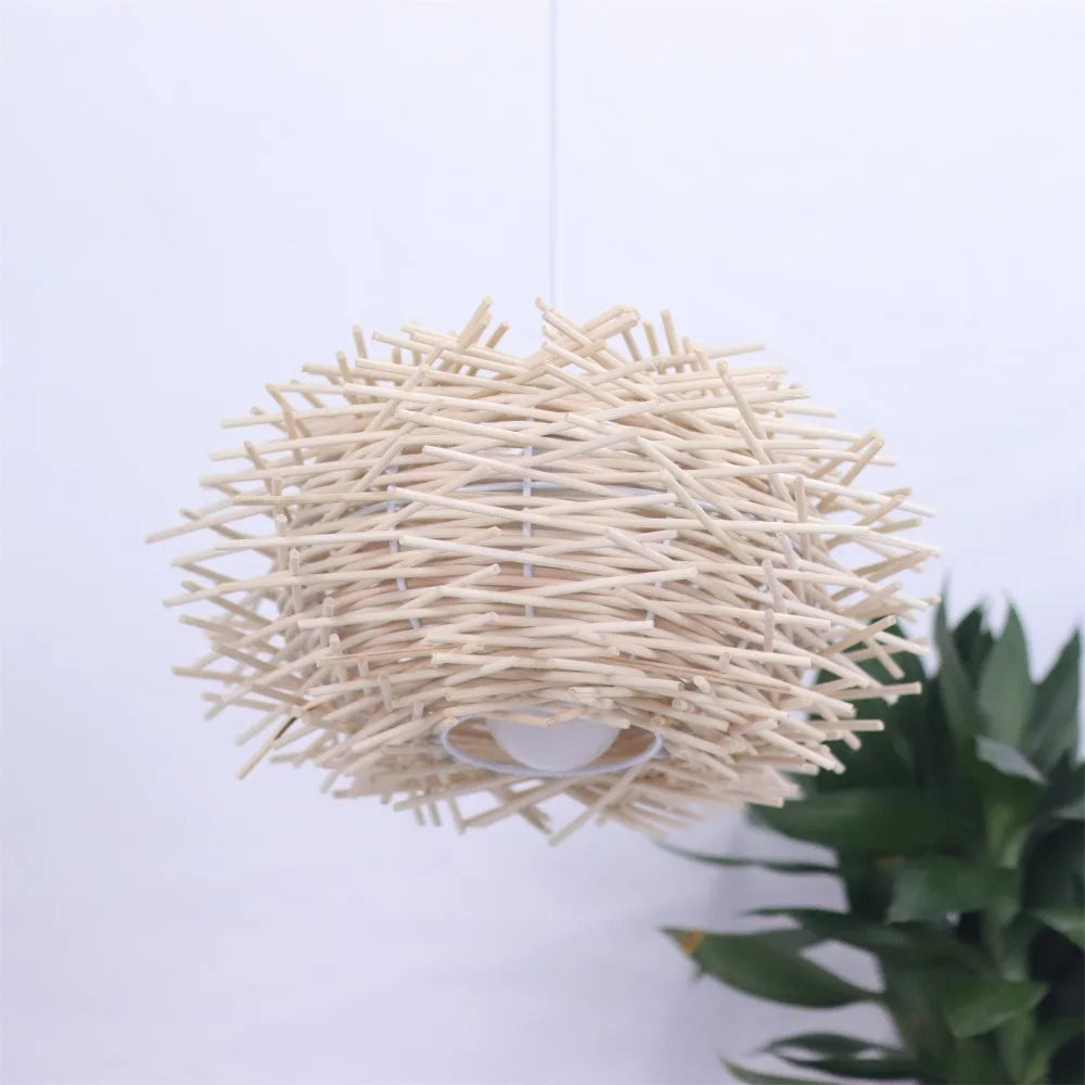 Pendente Artesanal Ninho de Pássaro 30cm