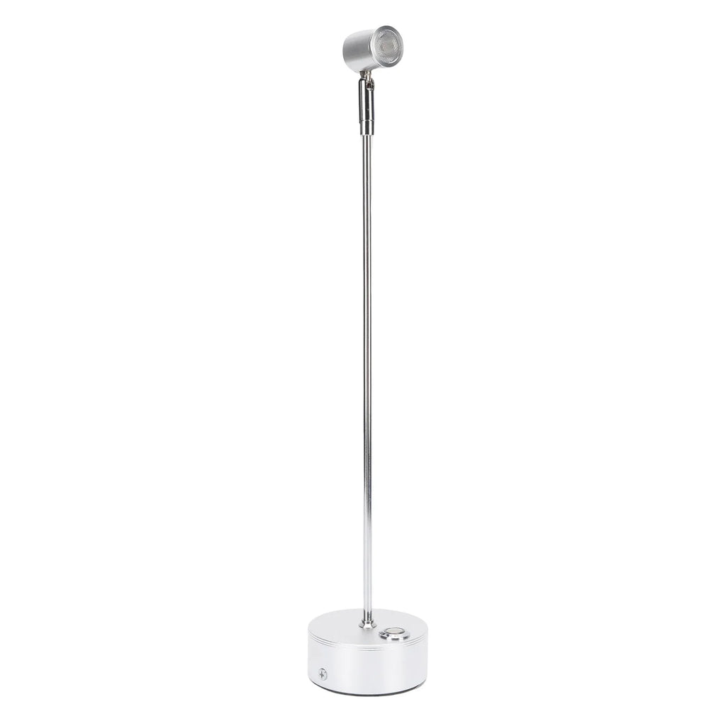 Spot de Mesa 3W Recarregável Touch – 3 Cores para Joalheria e Vitrine