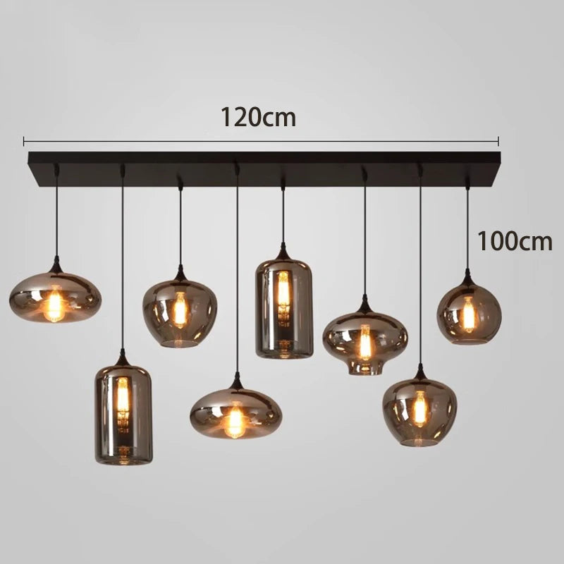 Pendente LED Artístico para Sala de Estar