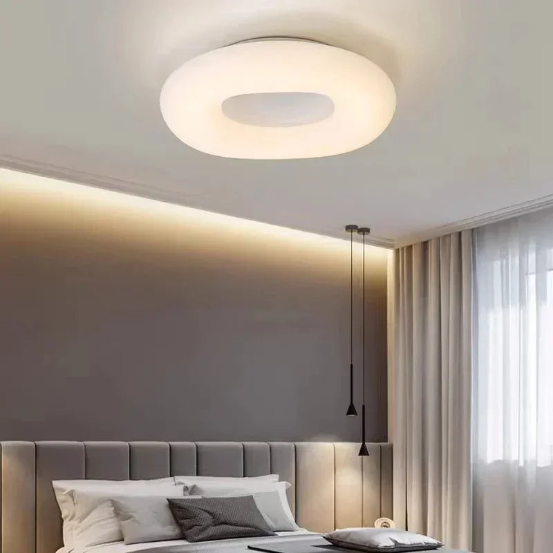 Lustre Circular Nórdico em Acrílico