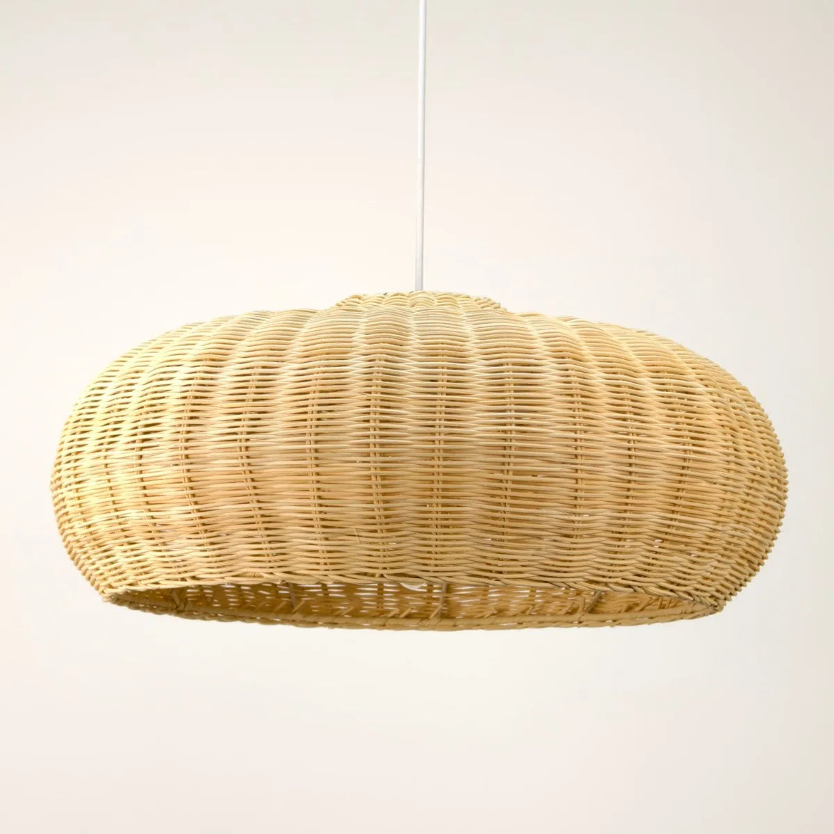 Pendente Artesanal de Rattan e Vime Boho