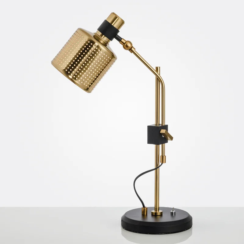 Luminária de Mesa Pós-Moderna Metálica Designer – Sala e Quarto