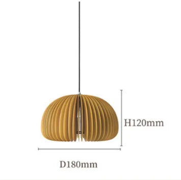 Pendente Elroina - Madeira Nogueira - bancada gourmet organico moderno