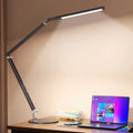 Luminária de Mesa 8W Braço Articulado com Dimmer LED – Proteção Ocular