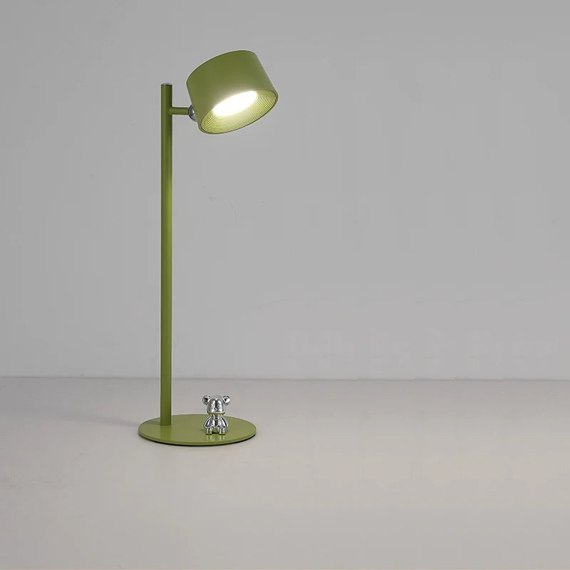 Luminária de Mesa Magnética Recarregável Giratória – Para Estudo e Parede