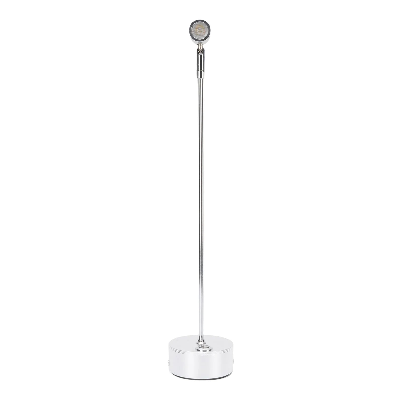 Spot de Mesa 3W Recarregável Touch – 3 Cores para Joalheria e Vitrine
