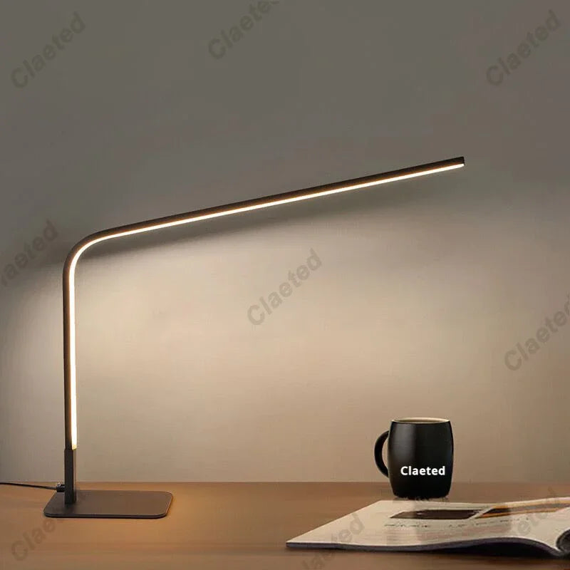 Mini Luminária de Mesa LED USB Recarregável Dobrável – Proteção Ocular