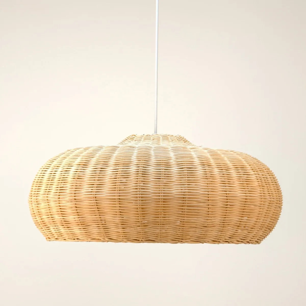 Pendente Artesanal de Rattan e Vime Boho
