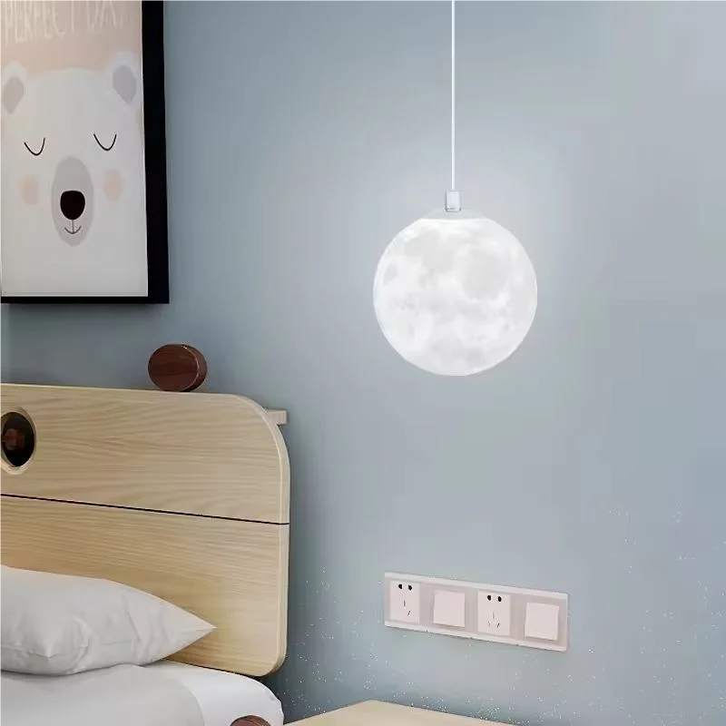 Pendente Lua Nórdico LED E27